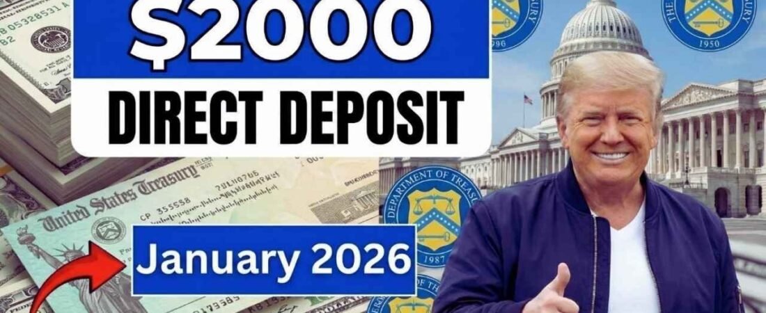 IRS $2,000 Direct Deposit Claim Explained: No Universal Payment Starts January