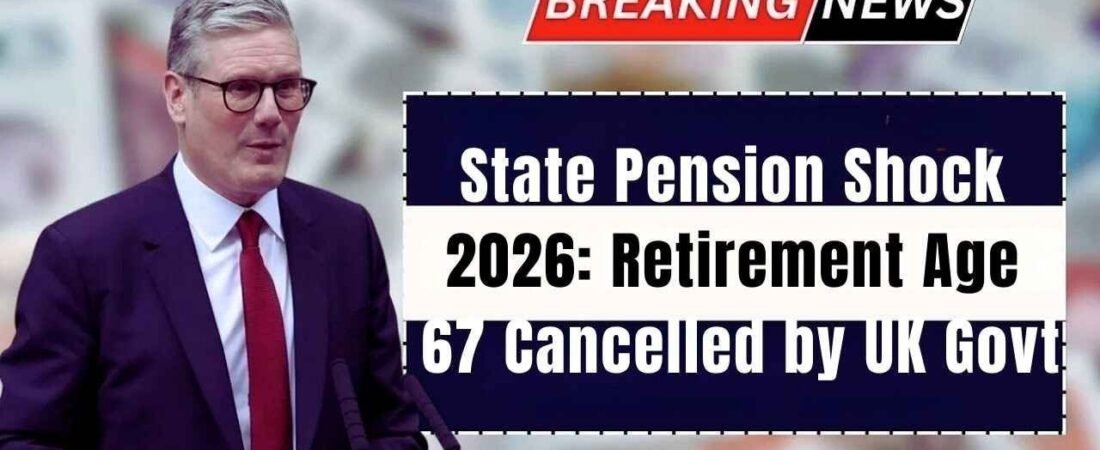State Pension Shock 2026: Retirement Age 67 Cancelled by UK Govt