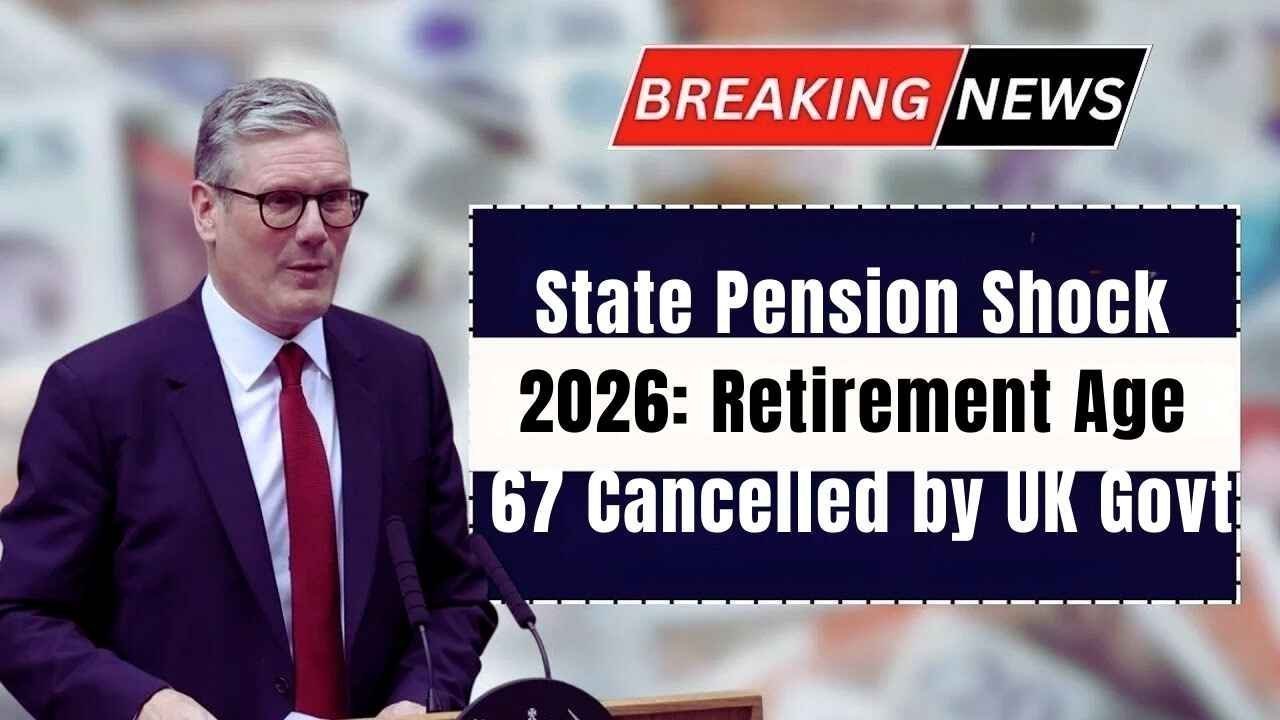 State Pension Shock 2026: Retirement Age 67 Cancelled by UK Govt