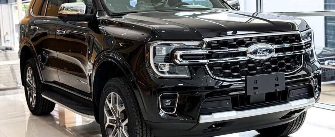 2026 All-New Ford Everest Titanium 4×4 7-Seats – New Performance Interior and Exterior