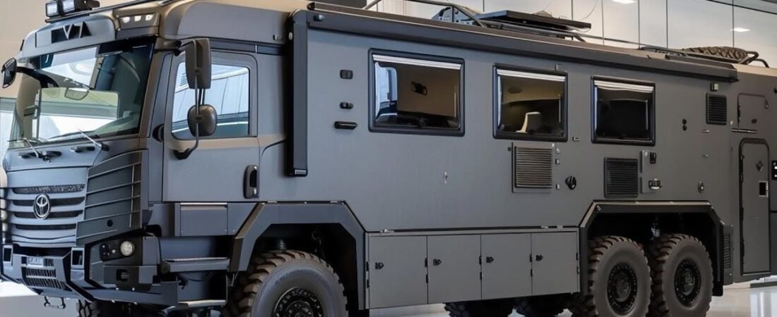 The 2026 Toyota Sprinter 6×6 Armored Camper – The Ultimate Off-Road Fortress on Wheels