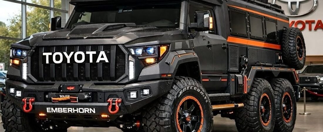 2026 Toyota 6×6 EMBERHORN – The CRAZIEST Adventure Motorhome in America