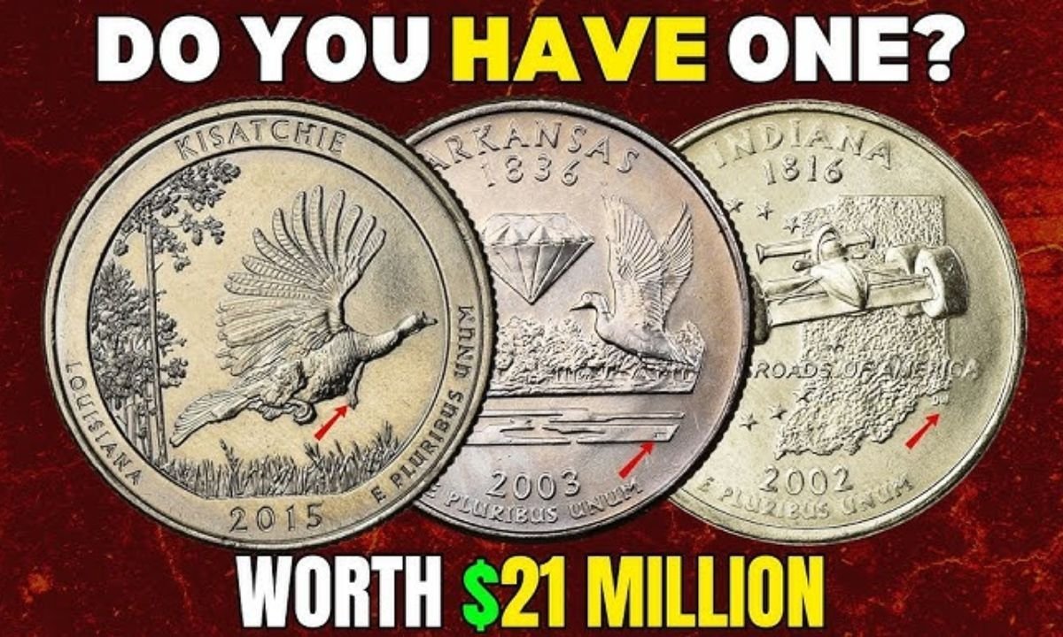 The Top 10 Most Rare State Quarters That Can Be Sold For Millions Of Dollars In 2026 — Do You Have One?