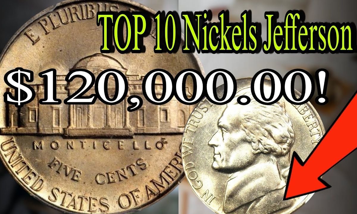 TOP 10 SUPER RARE JEFFERSON NICKELS WORTH MILLIONS – LUCKY IF YOU HAVE ONE