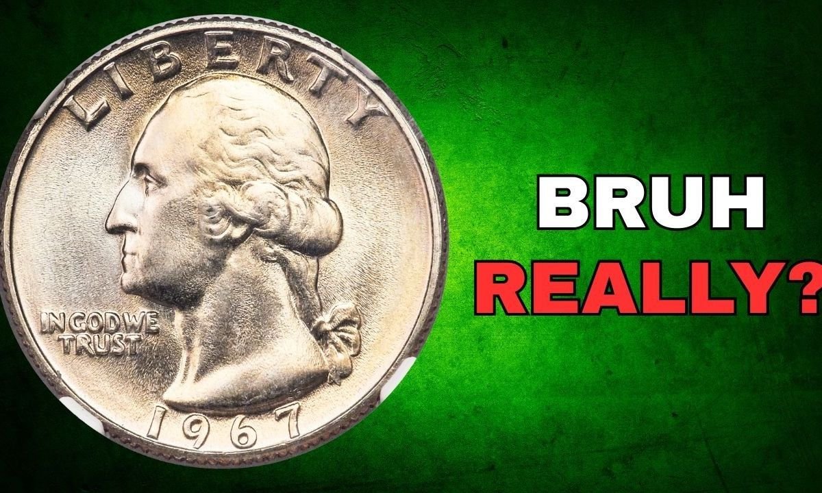 SUPER RARE 1967 QUARTER DOLLAR WORTH MILLION ! LUCKY IF YOU HAVE THIS