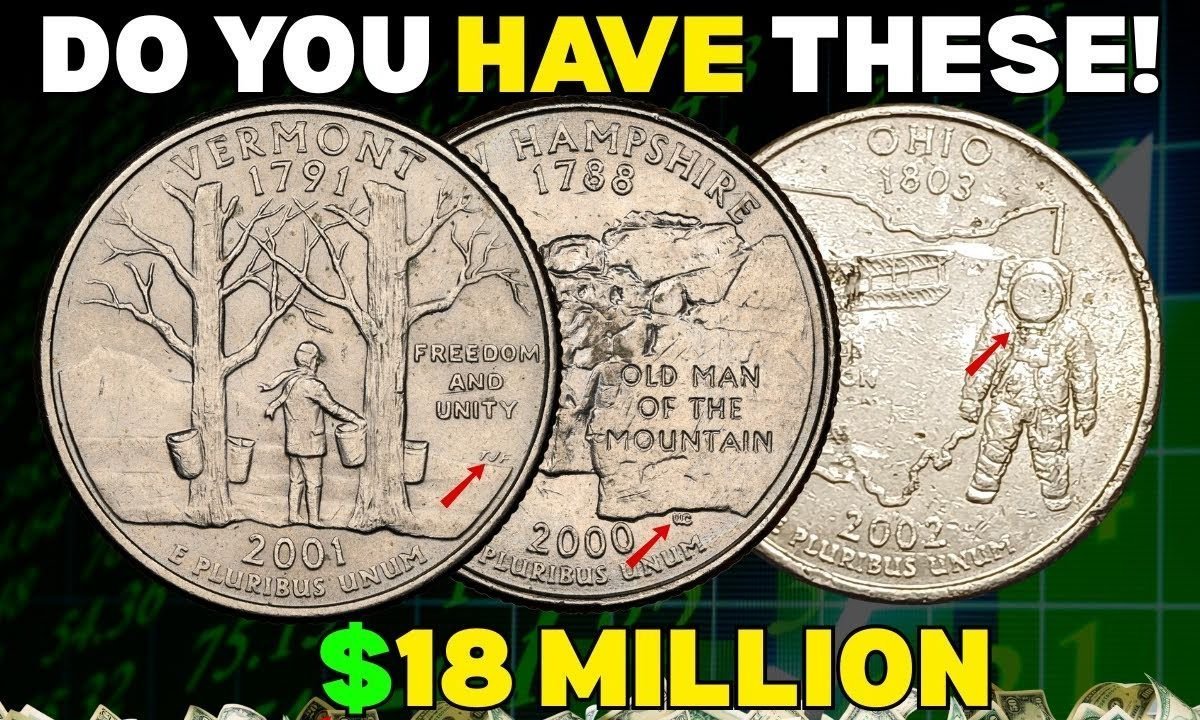 The Most Rare State Quarters That Can Be Sold For Big Money In 2026 — Check Your Pocket Change Now!